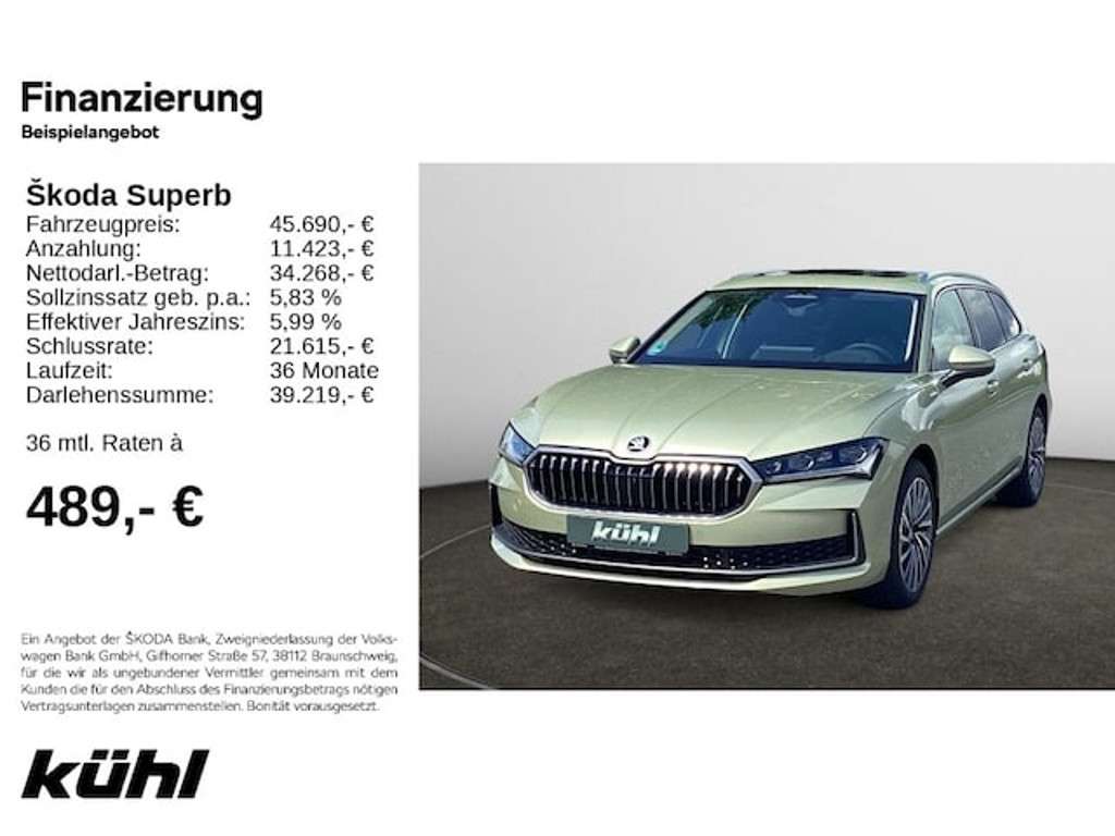 Skoda Superb 2024 Benzine