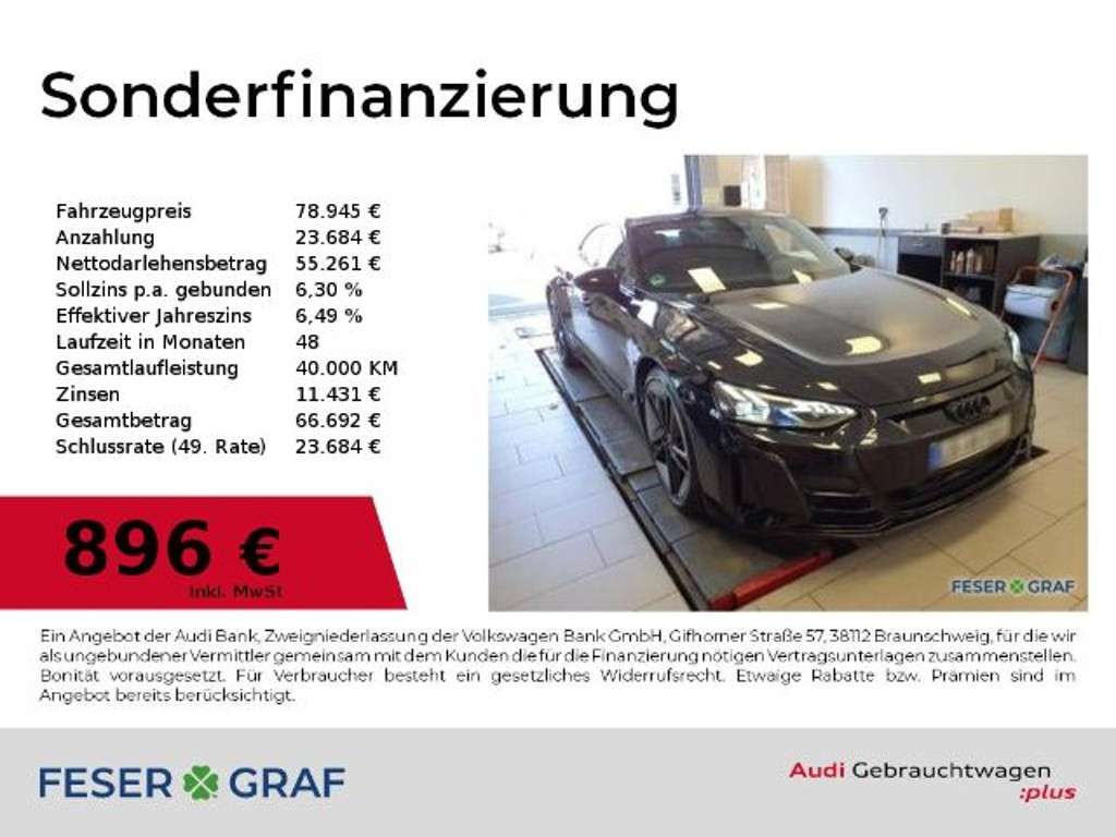 Audi RS e-tron GT 2022 Elektrisch