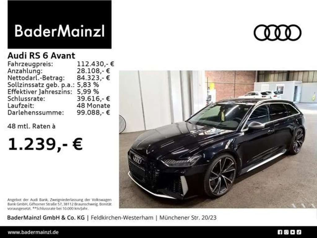 Audi RS6 2024 Benzine