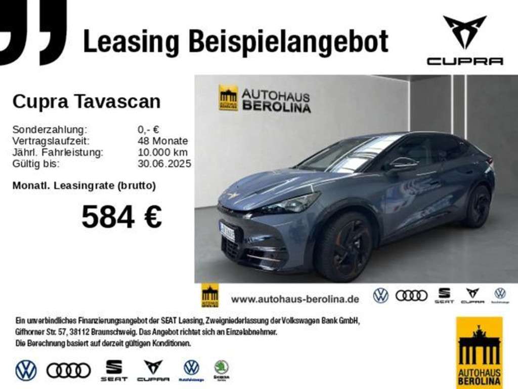 Cupra Tavascan 2025 Elektrisch