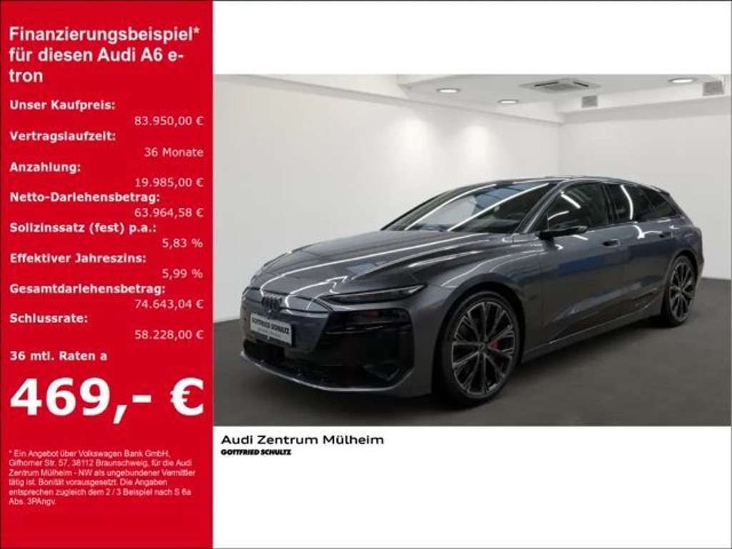 Audi A6 e-tron 2025 Elektrisch