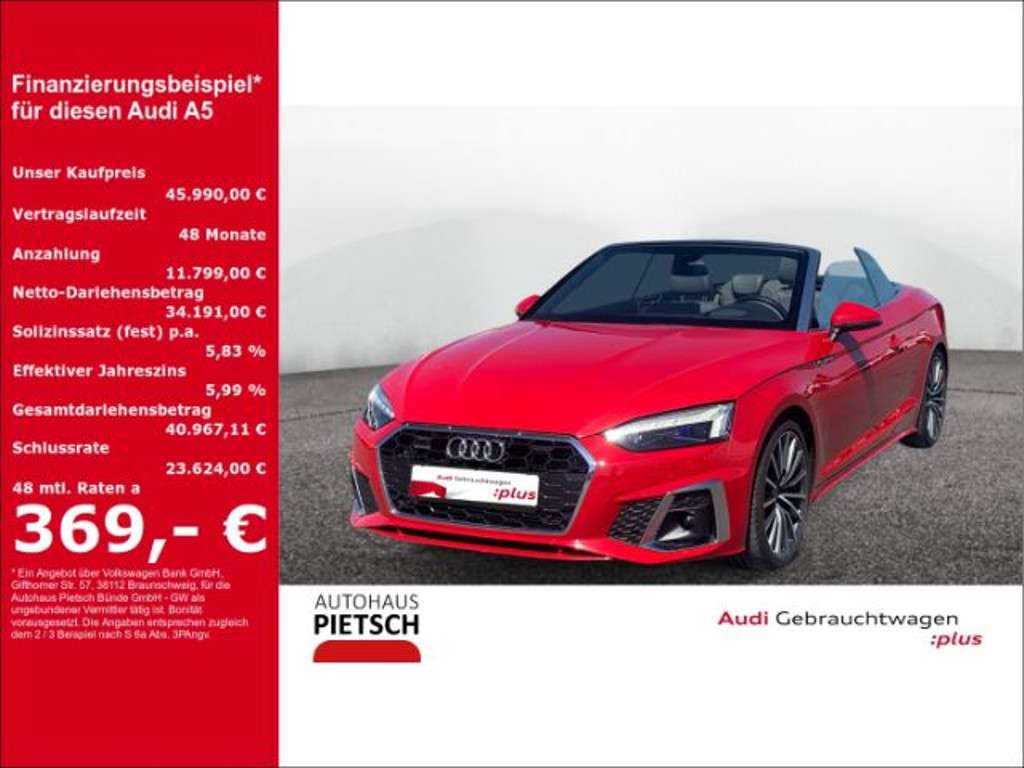 Audi A5 2022 Benzine