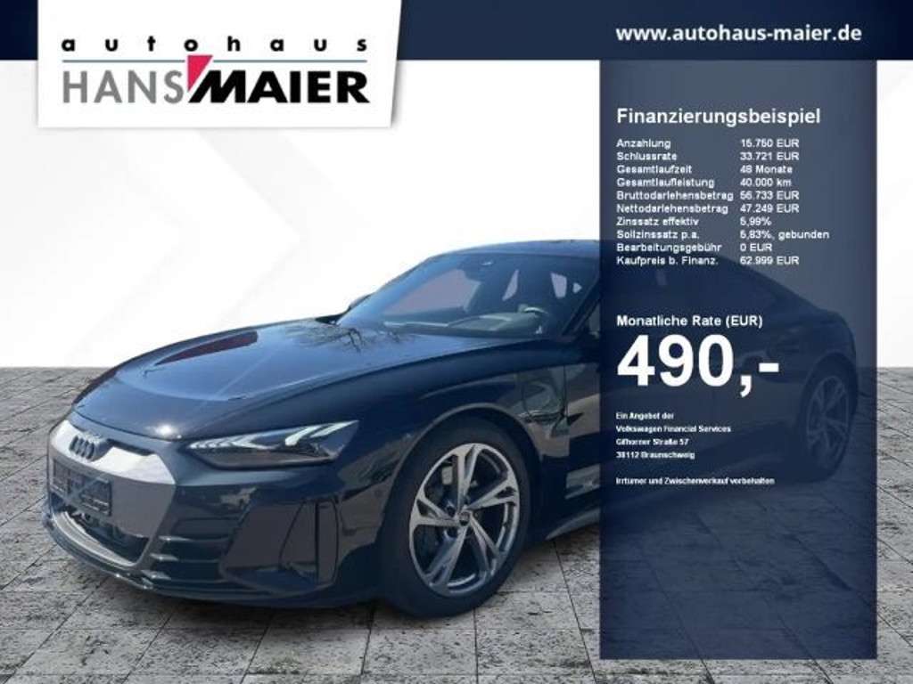Audi e-tron GT 2021 Elektrisch