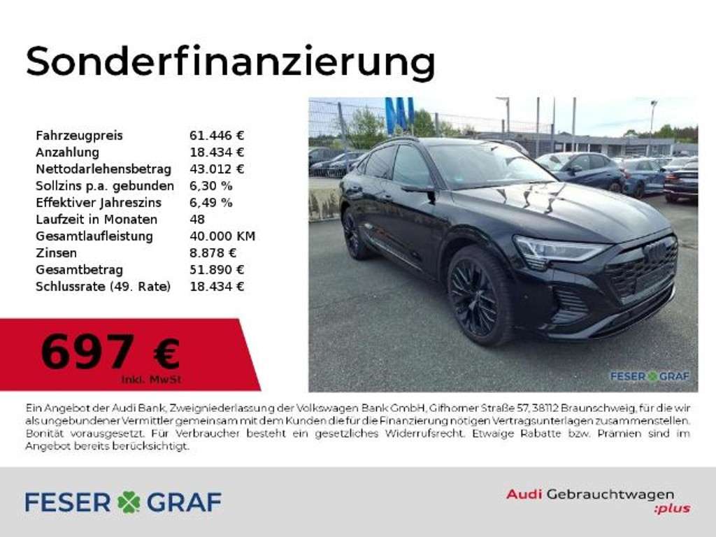 Audi Q8 e-tron 2023 Elektrisch