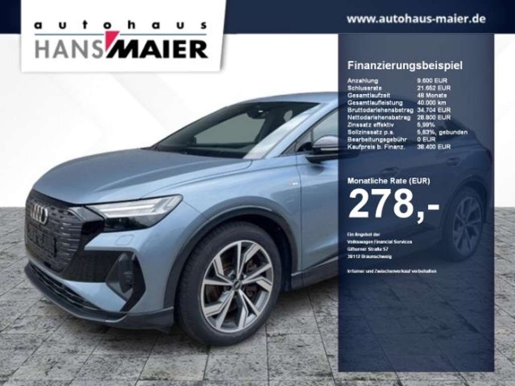 Audi Q4 e-tron 2022 Elektrisch