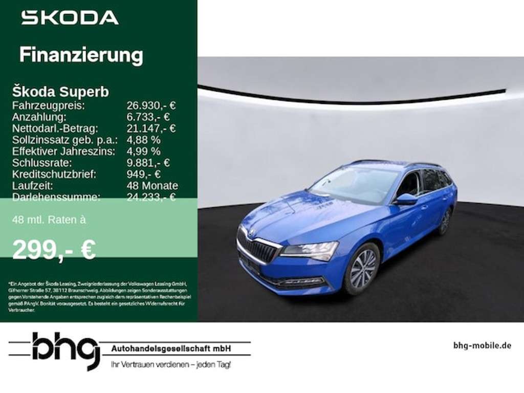 Skoda Superb 2022 Hybride Benzine
