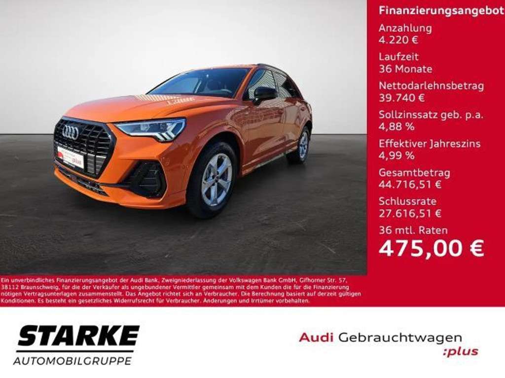 Audi Q3 2024 Hybride Benzine