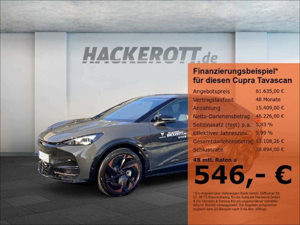Cupra Tavascan 2024 Elektrisch