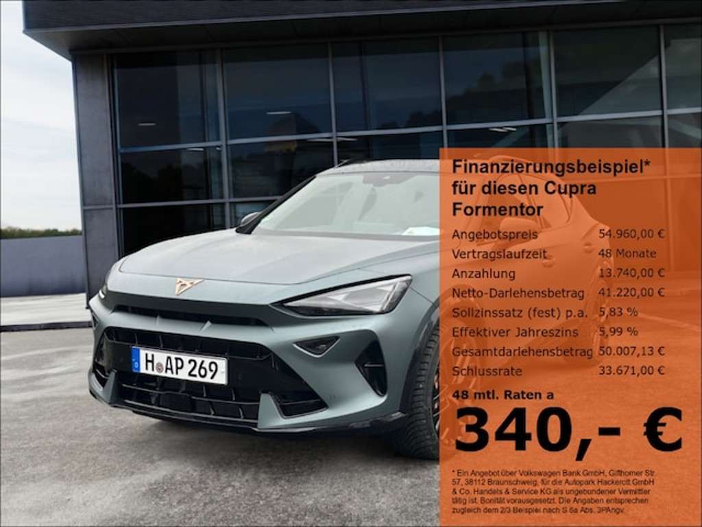 Cupra Formentor 2025 Benzine