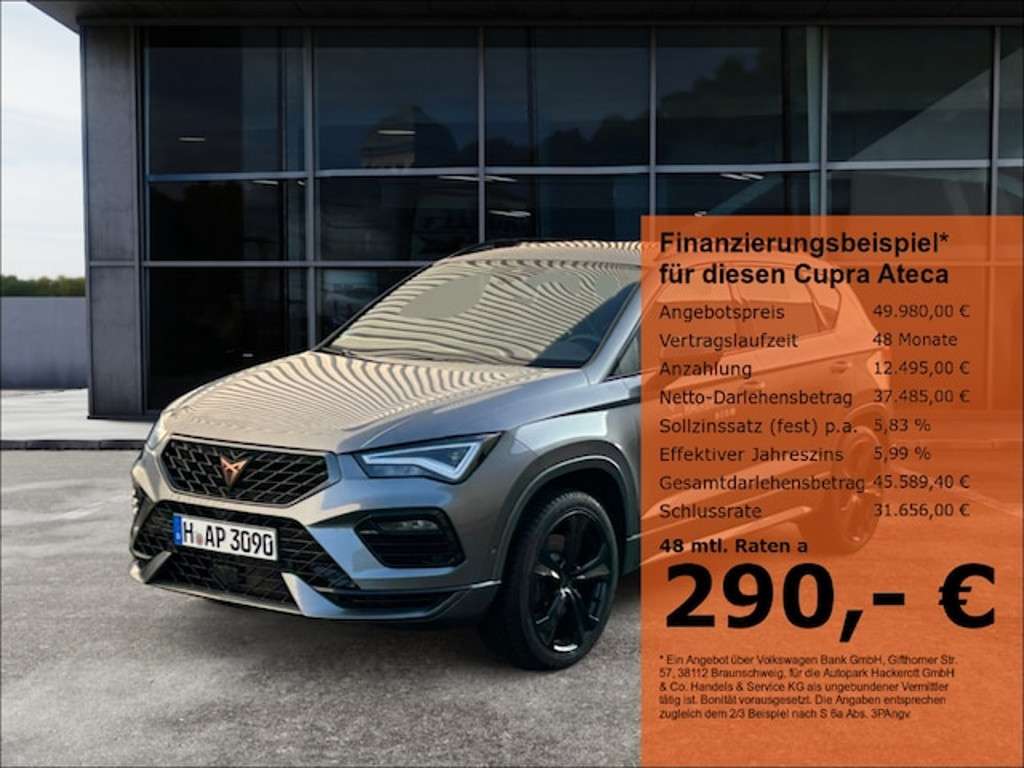 Cupra Ateca 2024 Benzine