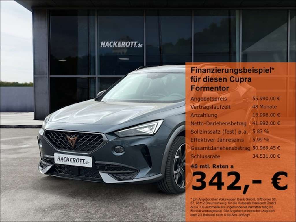 Cupra Formentor 2025 Benzine