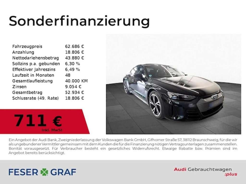 Audi e-tron GT 2023 Elektrisch