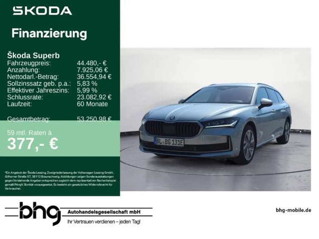Skoda Superb 2025 Hybride Benzine