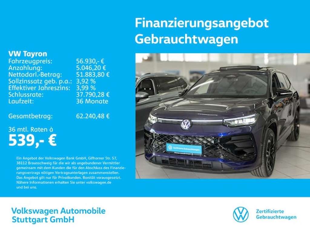 Volkswagen Tayron 2025 Hybride Benzine