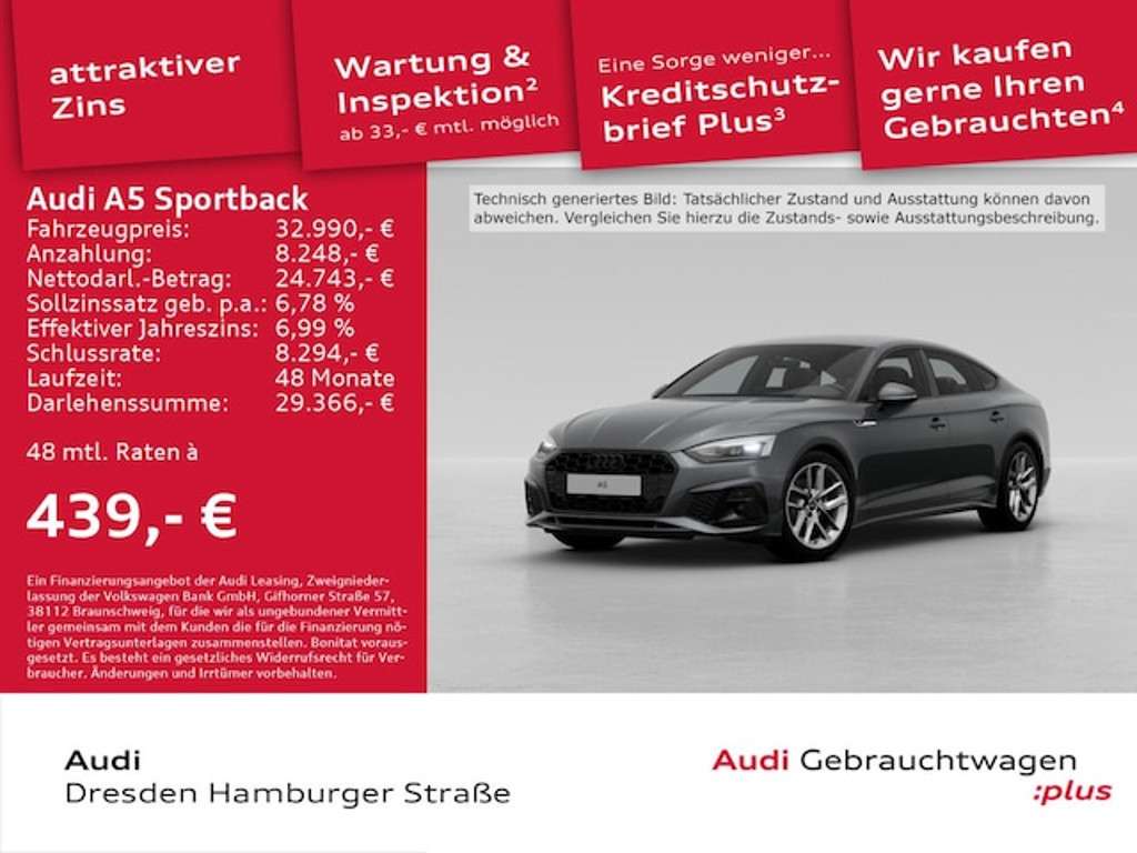 Audi A5 2023 Benzine