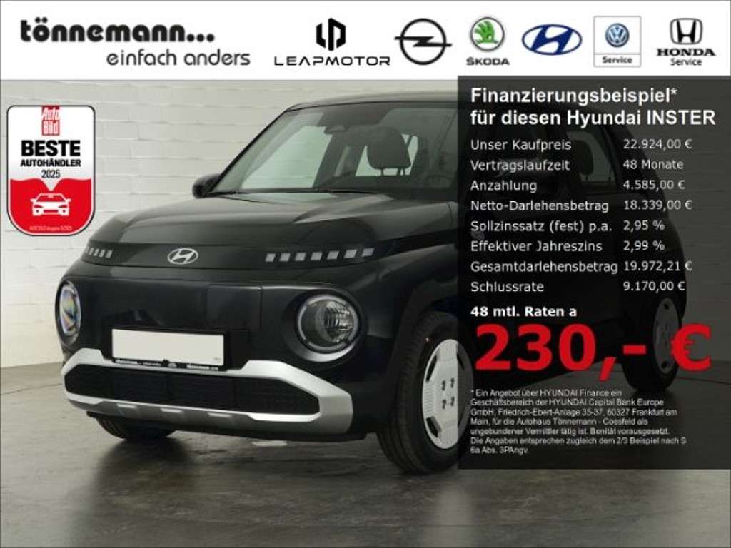 Hyundai Inster 2025 Elektrisch