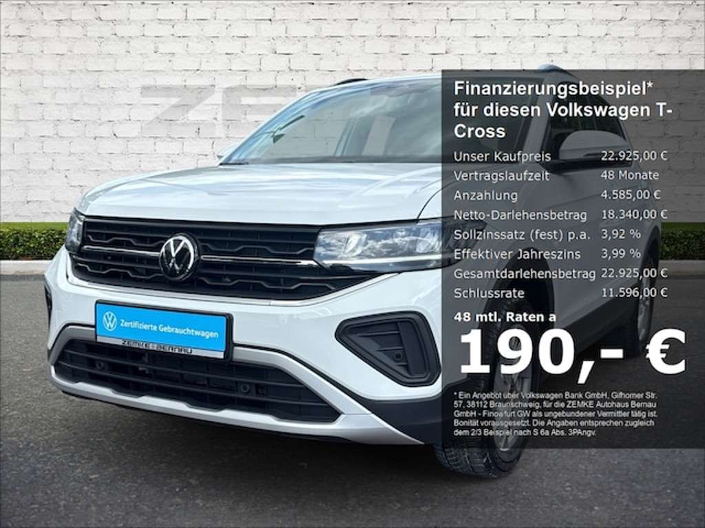 Volkswagen T-Cross 2024 Benzine