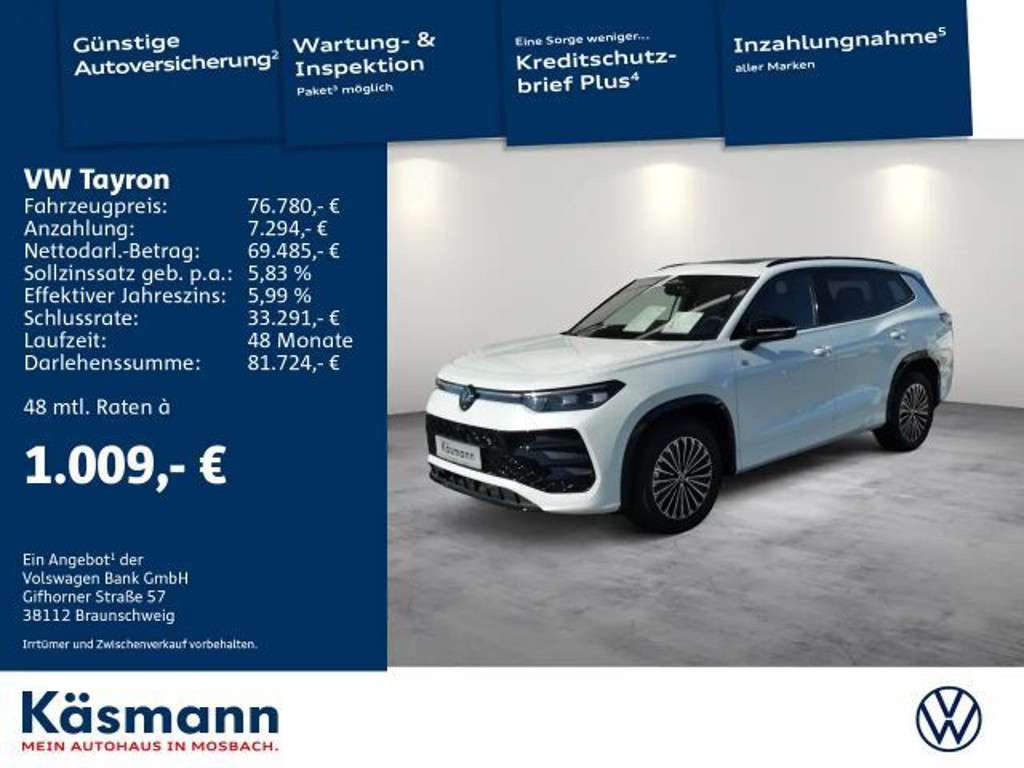 Volkswagen Tayron 2025 Diesel