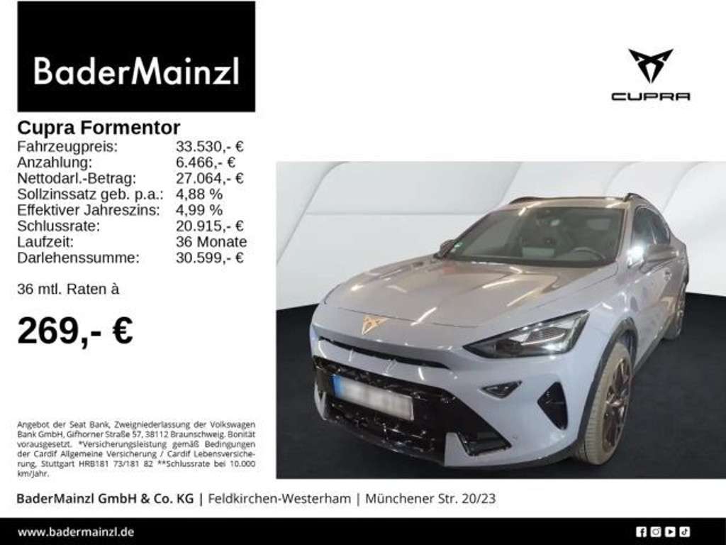 Cupra Formentor 2024 Benzine