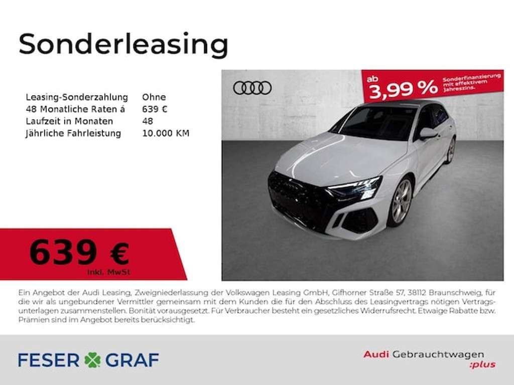 Audi RS3 2024 Benzine