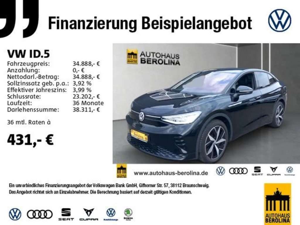 Volkswagen ID.5 2022 Elektrisch