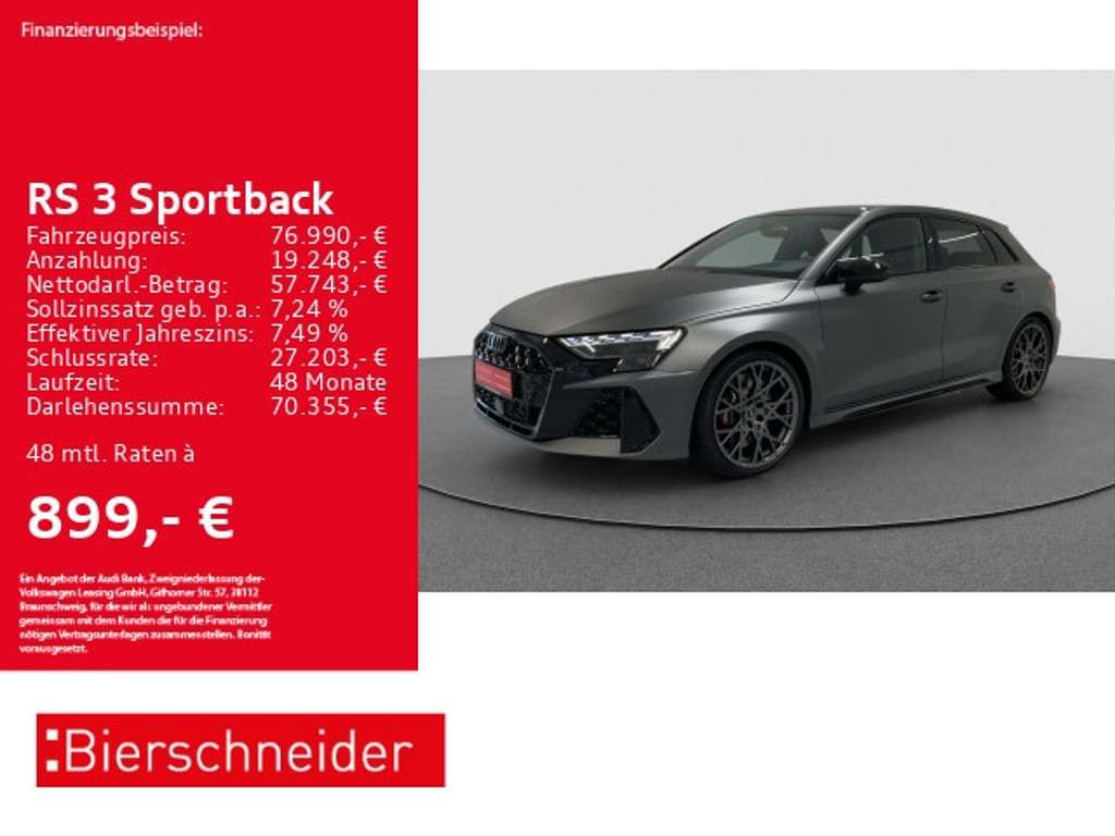 Audi RS3 2025 Benzine