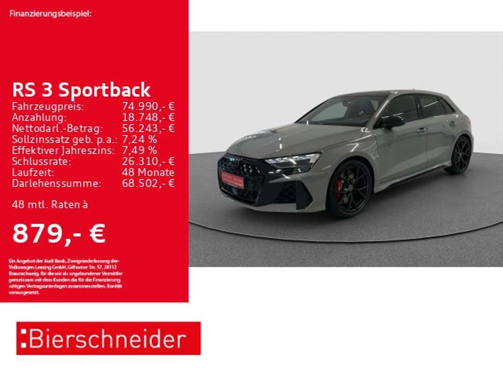 Audi RS3 2025 Benzine