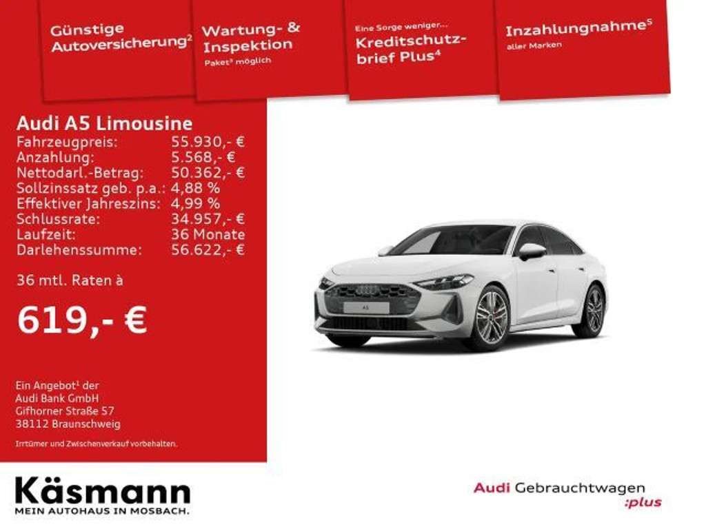 Audi A5 2025 Benzine