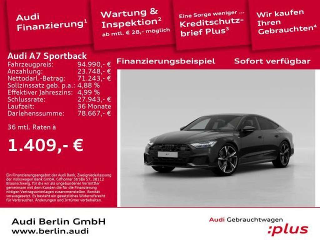 Audi A7 2025 Hybride Benzine