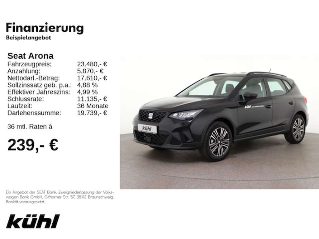 Seat Arona 2024 Benzine