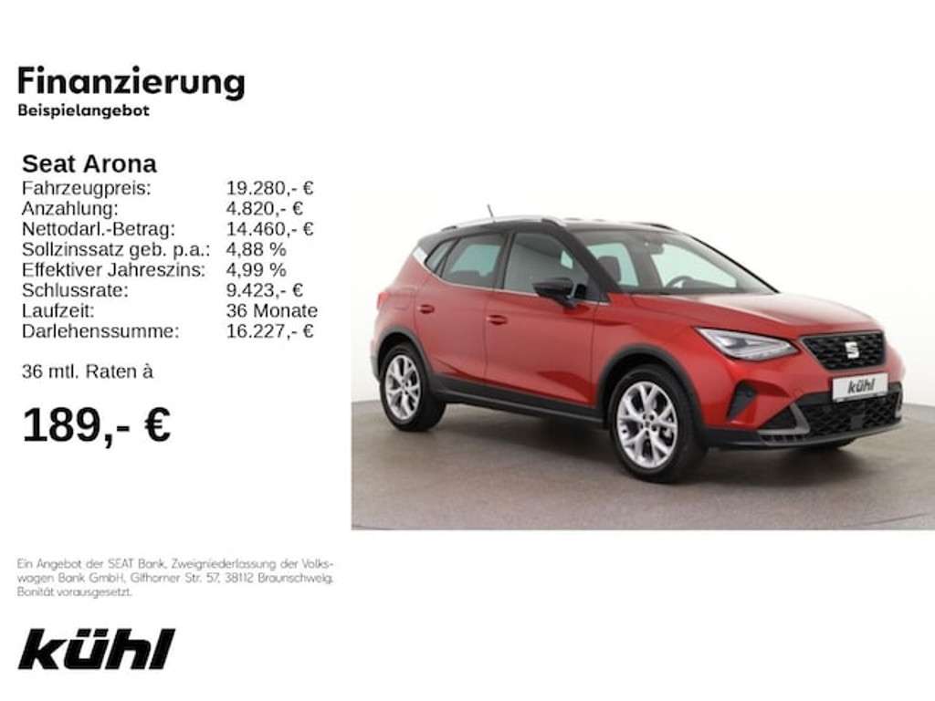 Seat Arona 2022 Benzine