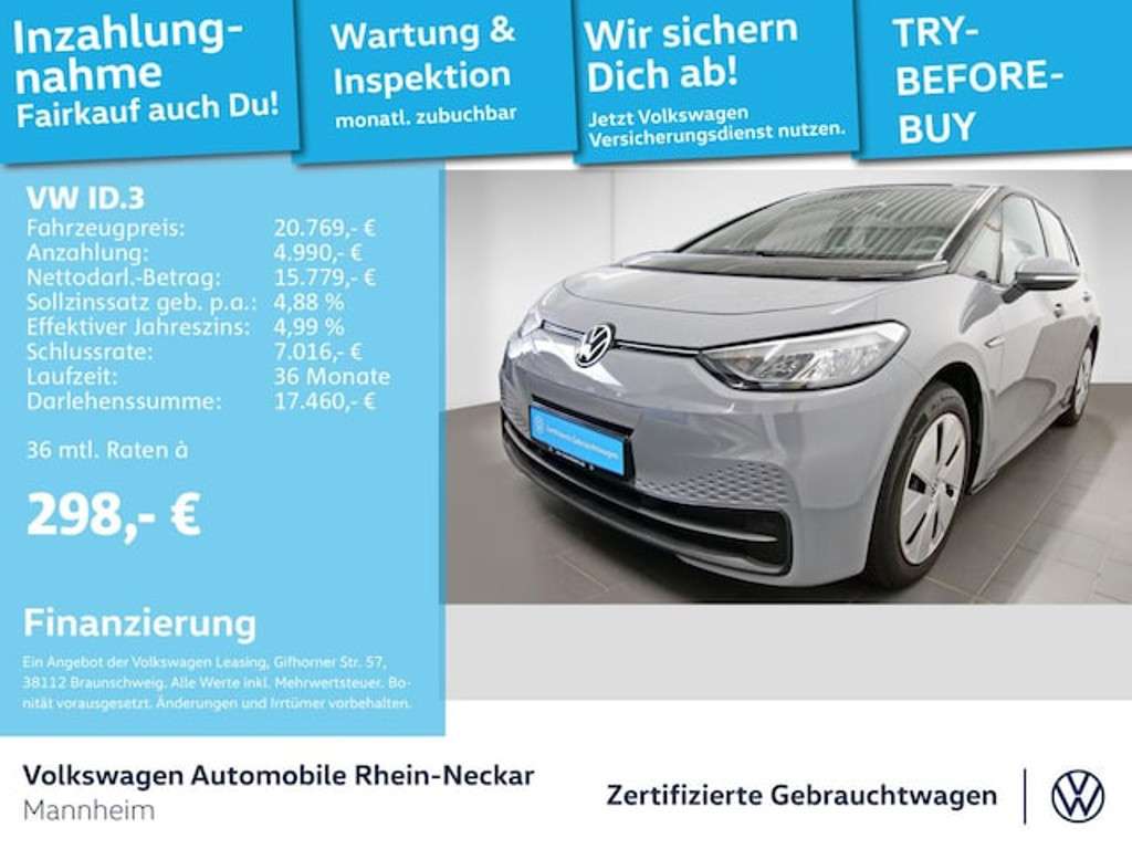 Volkswagen ID.3 2021 Elektrisch