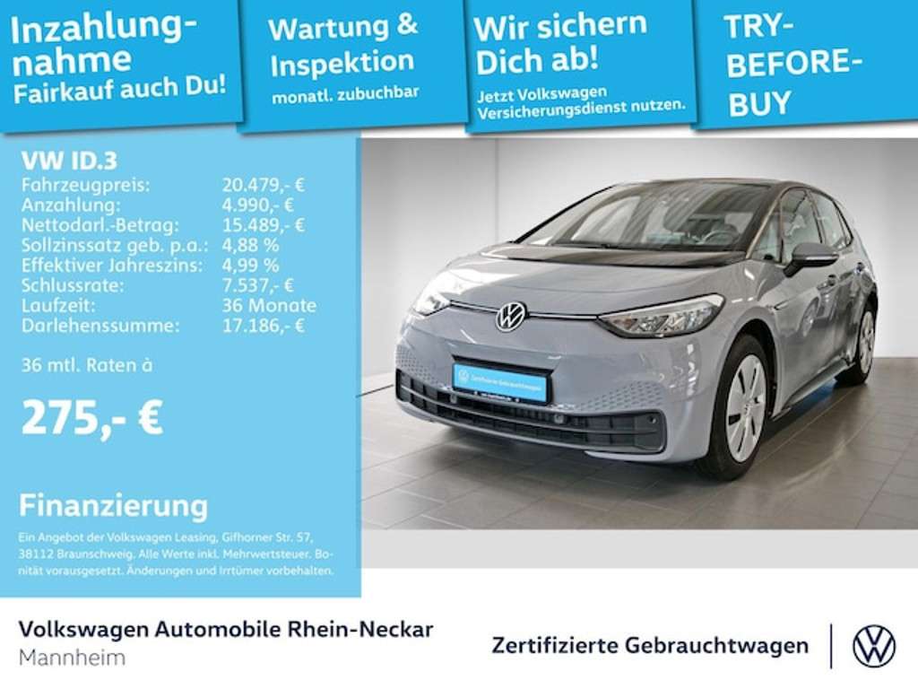 Volkswagen ID.3 2021 Elektrisch