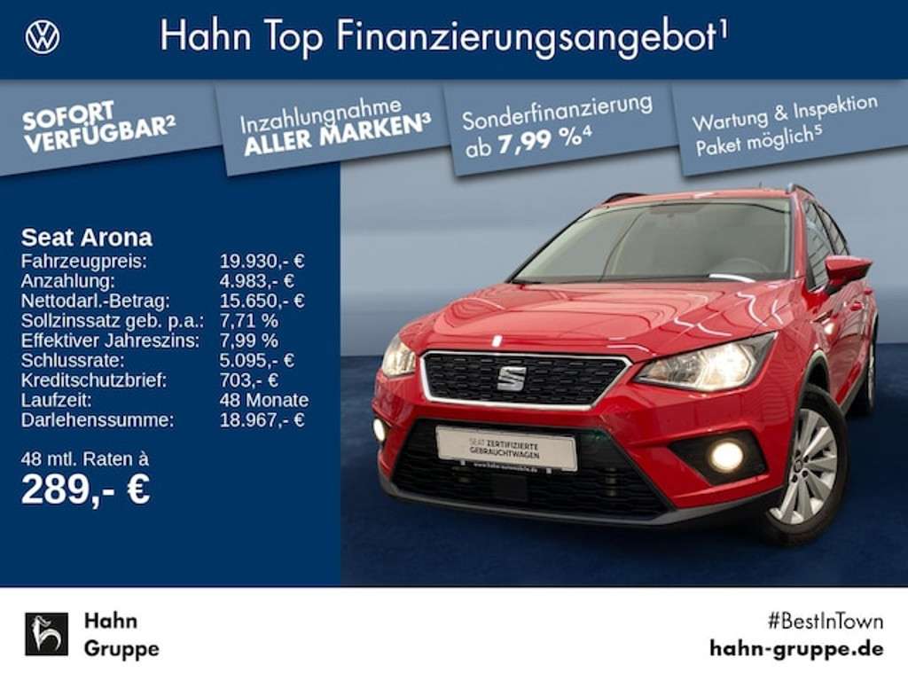 Seat Arona 2021 Benzine