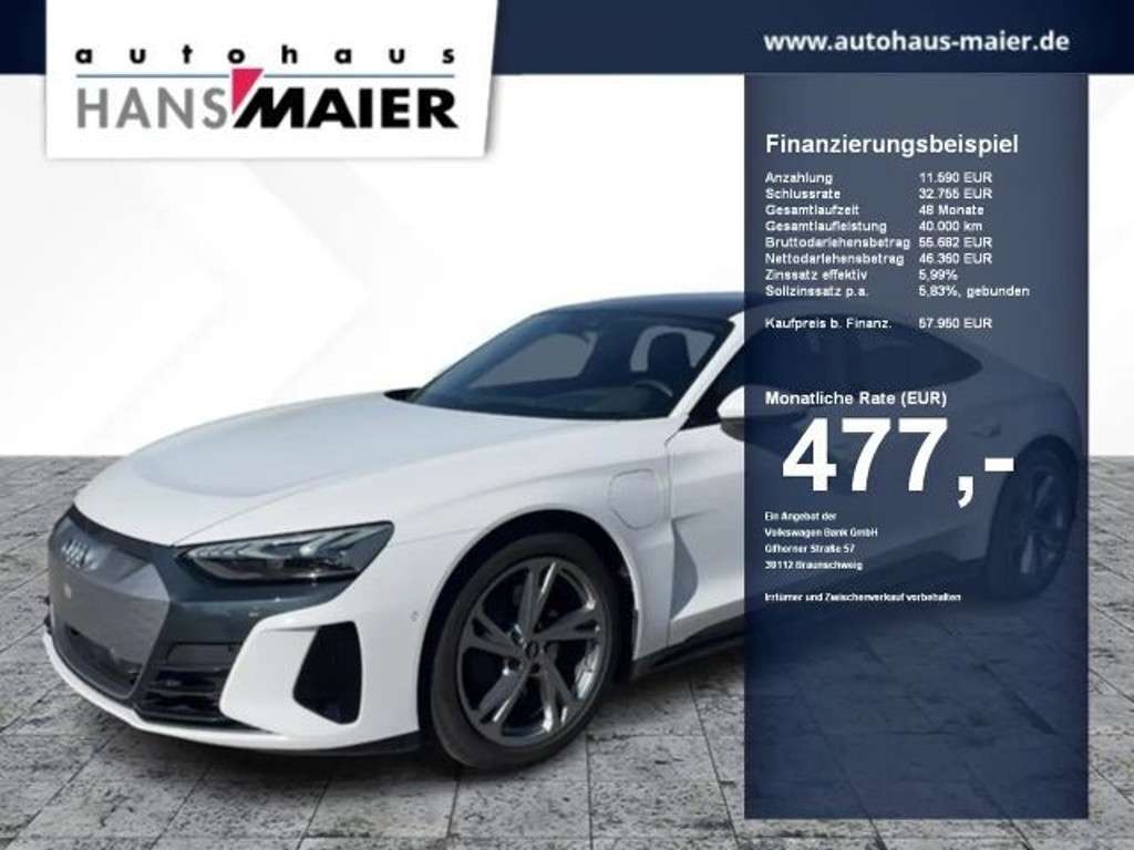 Audi e-tron GT 2022 Elektrisch