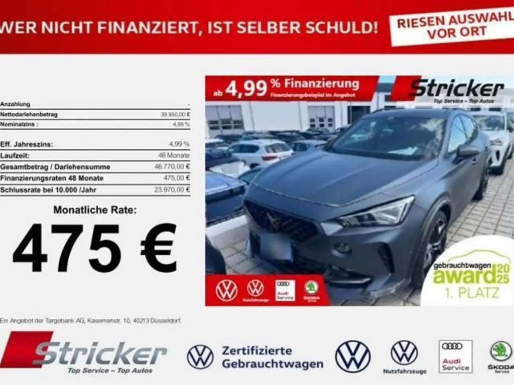 Cupra Formentor 2023 Benzine