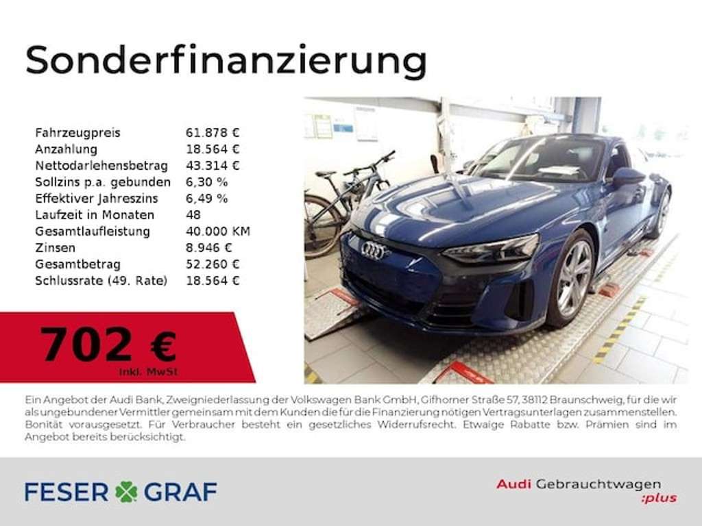 Audi e-tron GT 2023 Elektrisch
