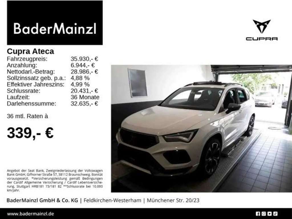 Cupra Ateca 2023 Benzine