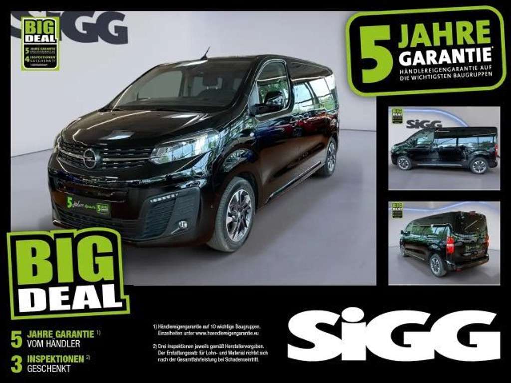 Opel Zafira Life 2021 Elektrisch