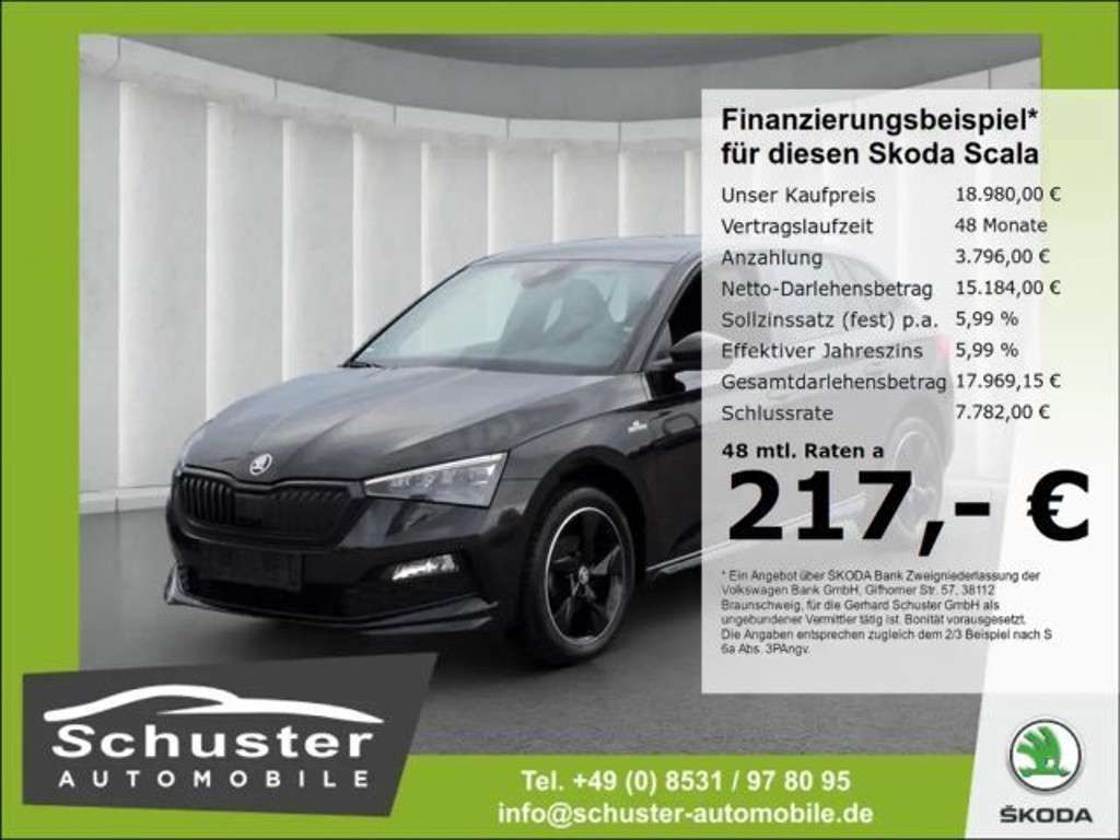 Skoda Scala 2022 Benzine