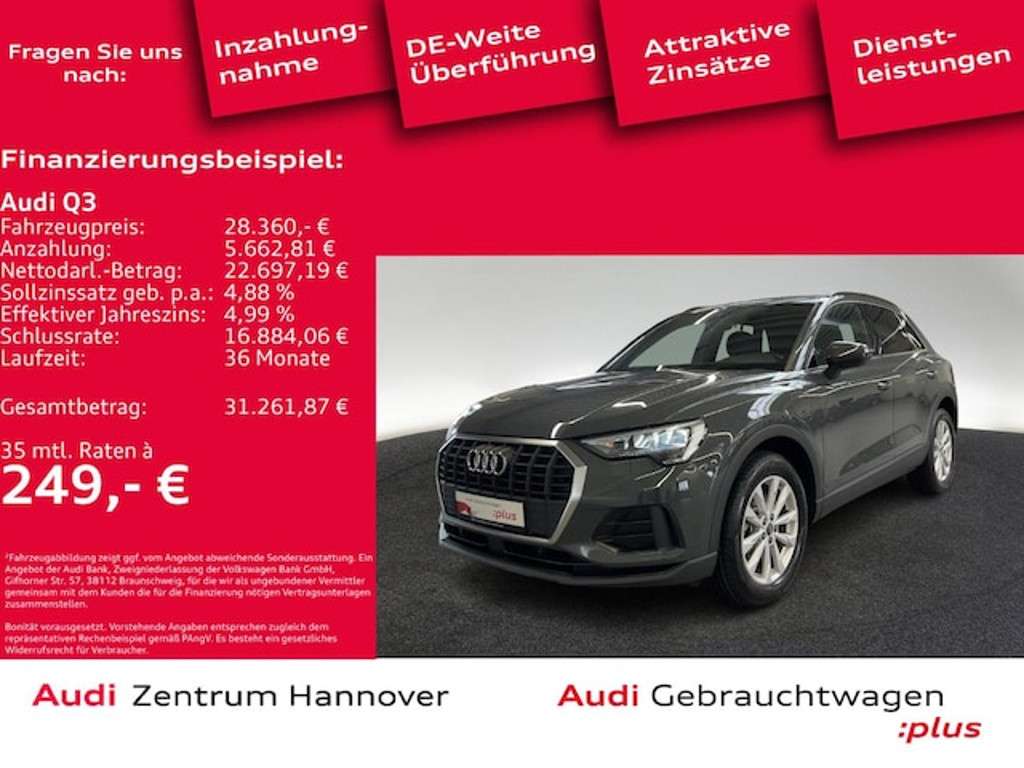 Audi Q3 2022 Hybride Benzine
