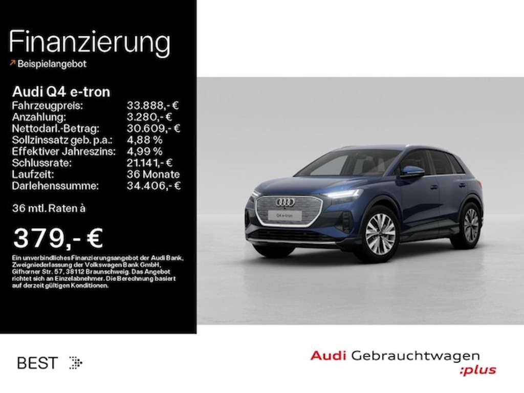 Audi Q4 e-tron 2021 Elektrisch