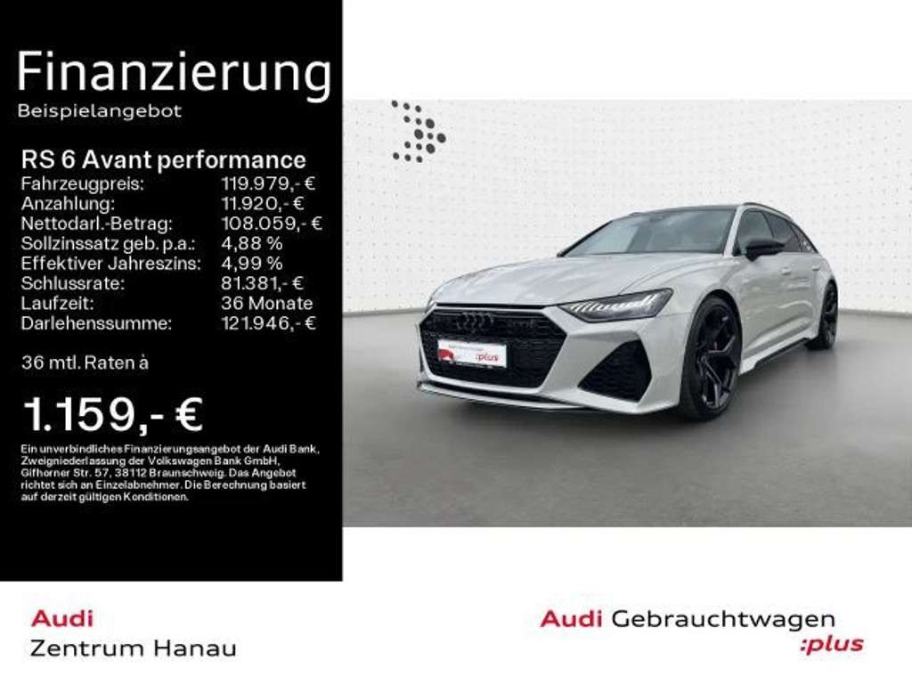 Audi RS6 2024 Benzine