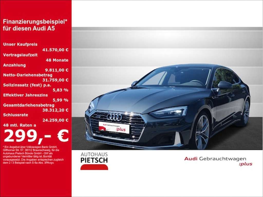 Audi A5 2023 Benzine