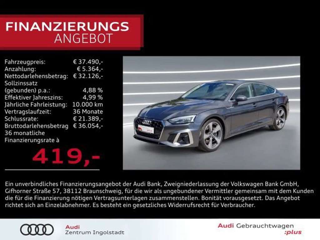Audi A5 2021 Benzine