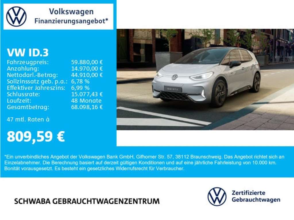Volkswagen ID.3 2025 Elektrisch