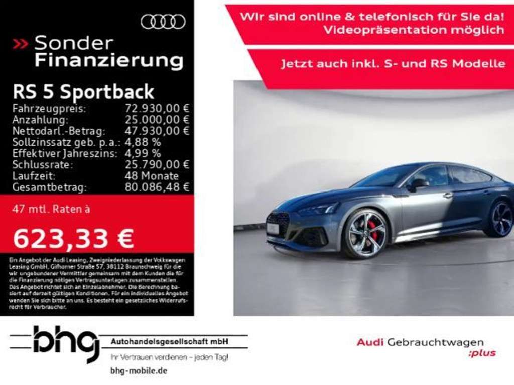 Audi RS5 2022 Benzine