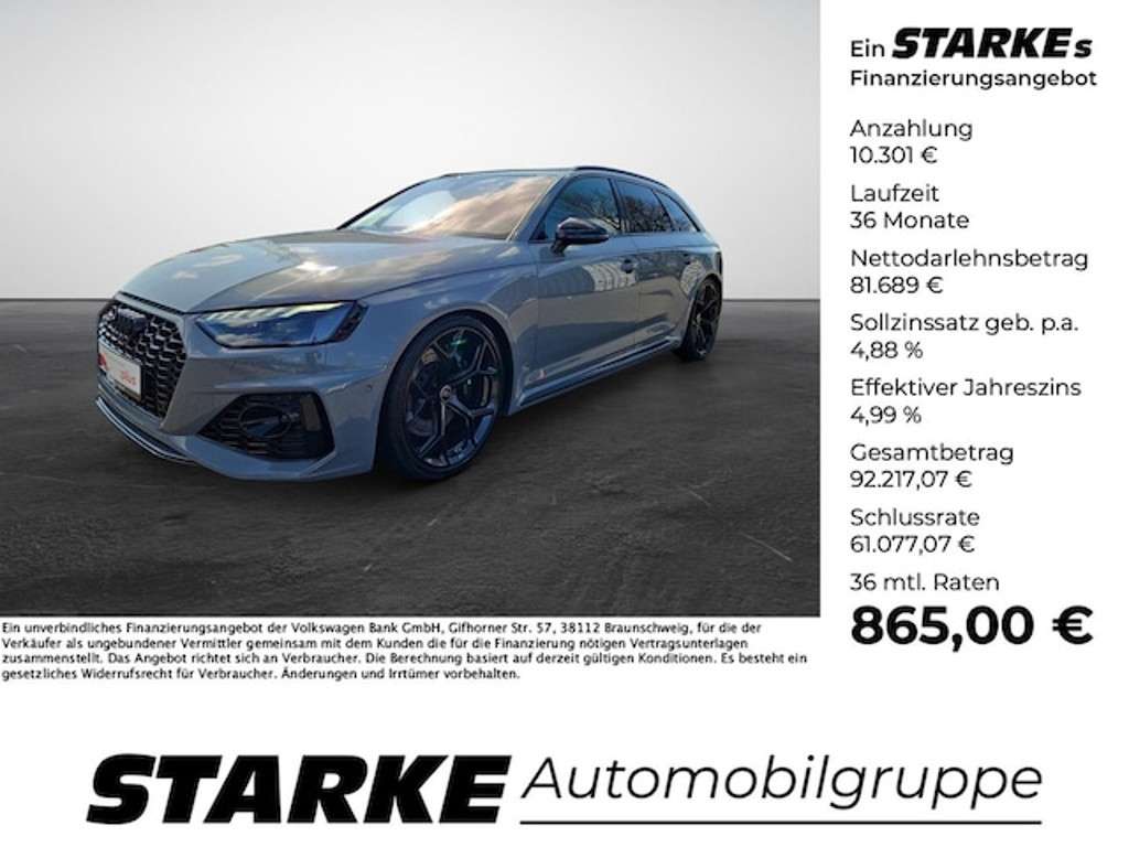 Audi RS4 2024 Benzine