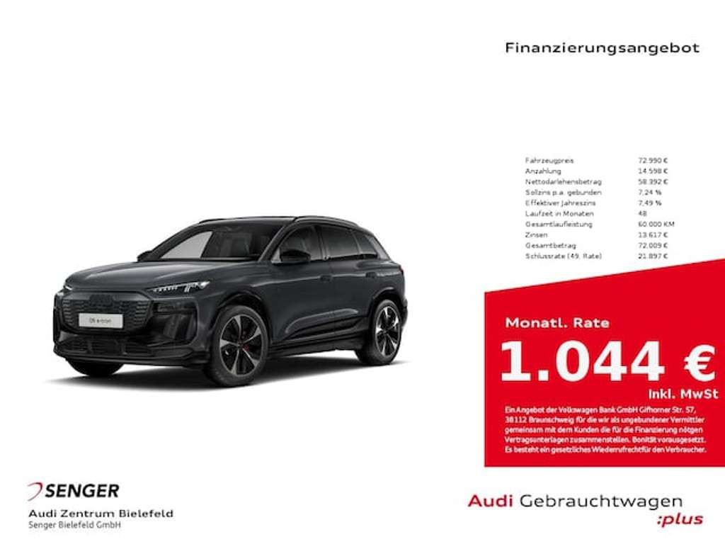 Audi Q6 e-tron 2024 Elektrisch
