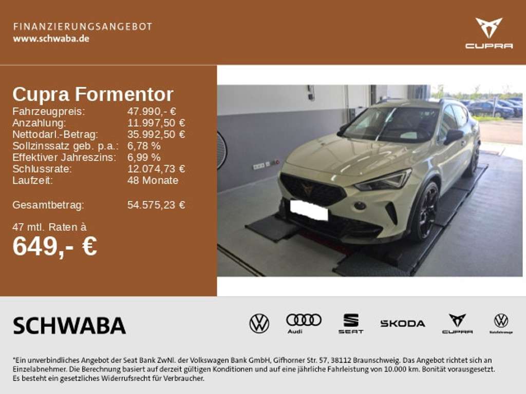 Cupra Formentor 2023 Benzine